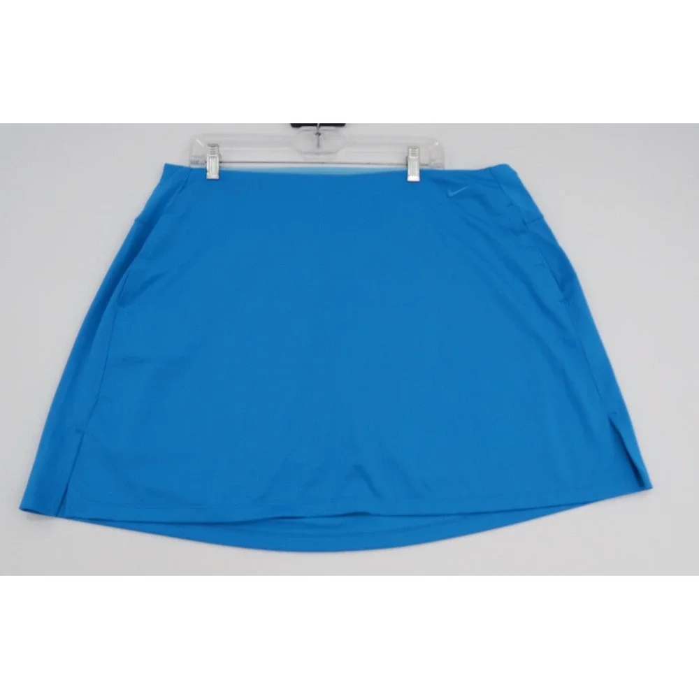 Nike Dri-FIT Blue Golf Skort‎ Standard Fit Athletic Mini Skirt XXL Womens